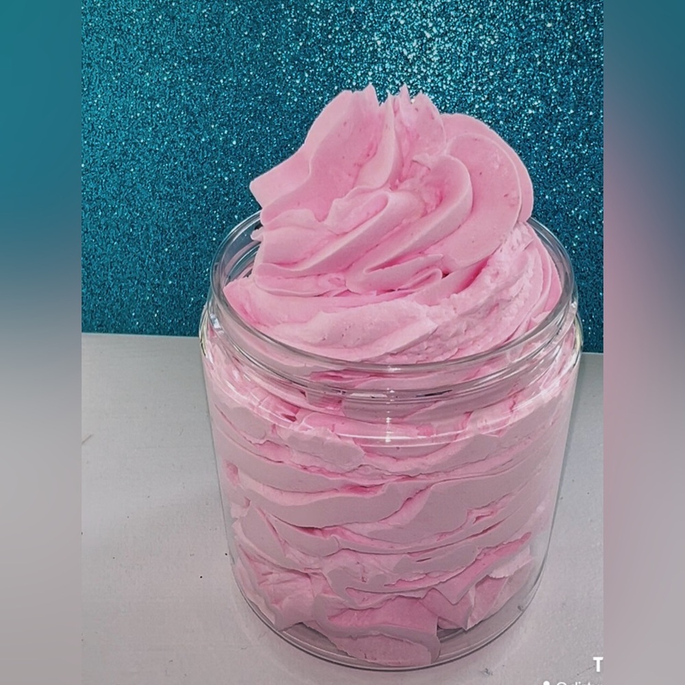 Strawberries & Cream whipped soap